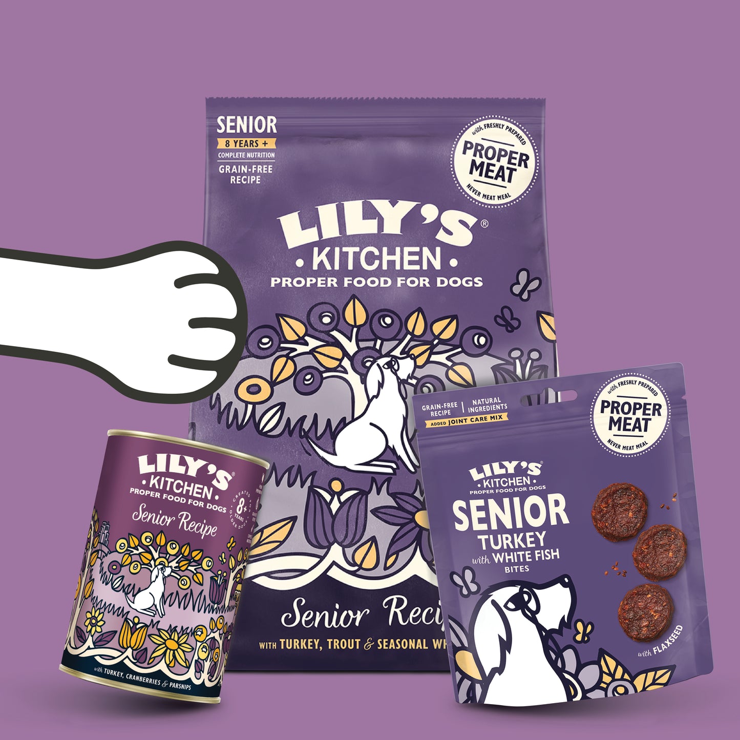 Lily's Kitchen 老犬體驗套裝