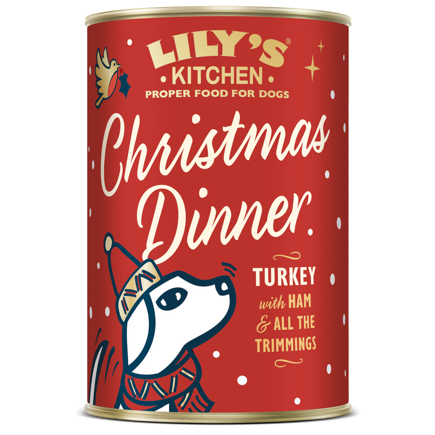 Lily's Kitchen 聖誕大餐罐400g (狗用)