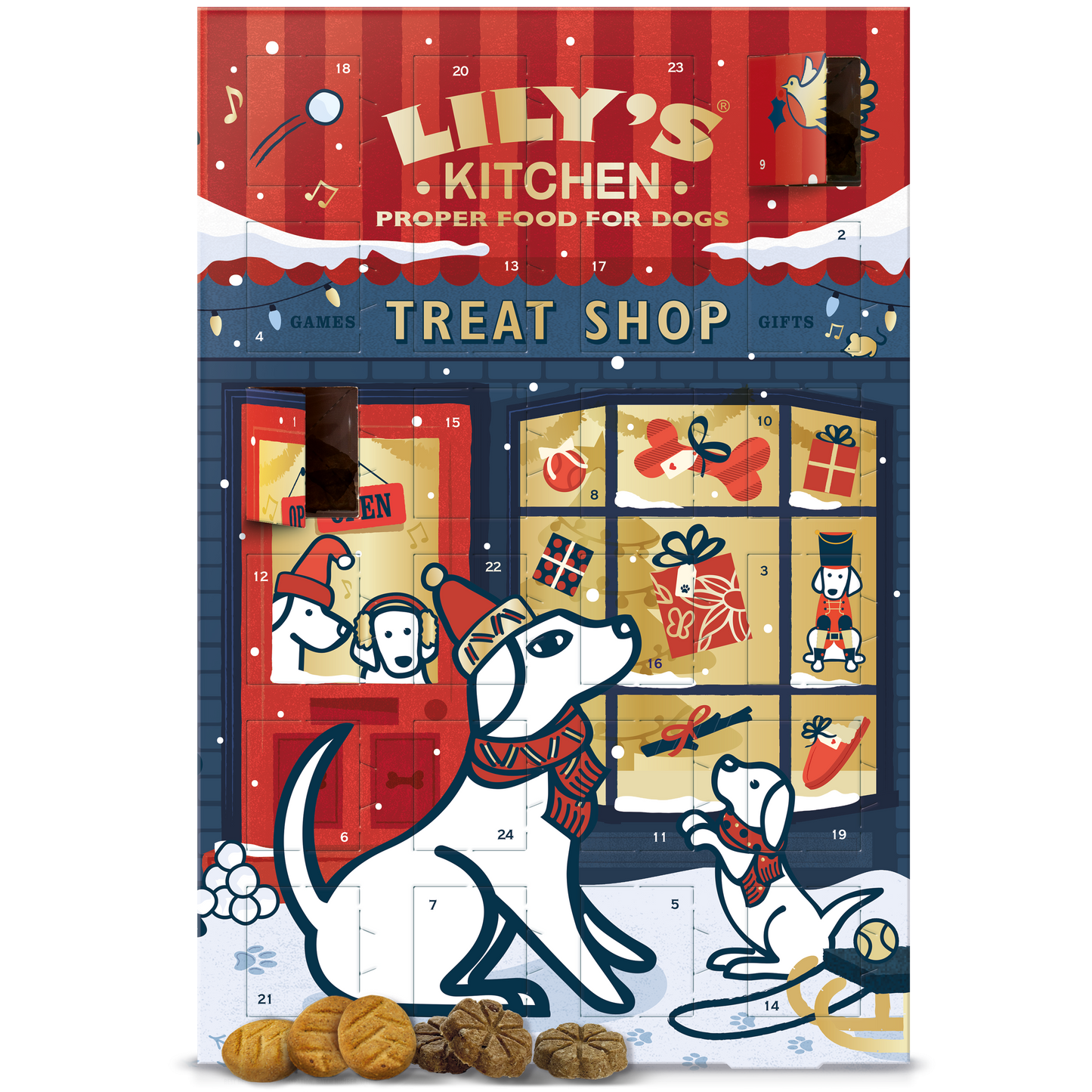 Lily's Kitchen 聖誕倒數曆(含狗小食) 100g