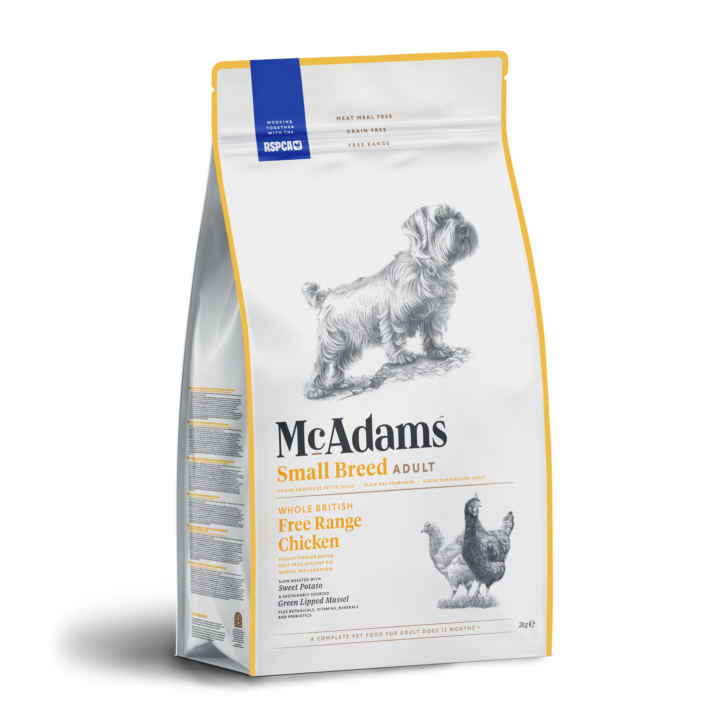 McAdams - 自由放養雞肉 (小型犬配方) 狗乾糧