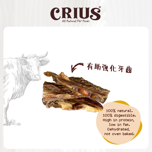 CRIUS 克瑞斯 純天然牛腩骨(犬用) 70g