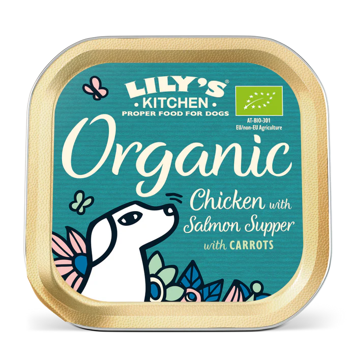 Lily's Kitchen 成犬濕糧有機雞肉配鮭魚特餐 (150g)