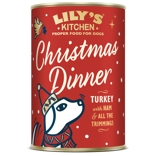 Lily's Kitchen 聖誕大餐罐400g (狗用)