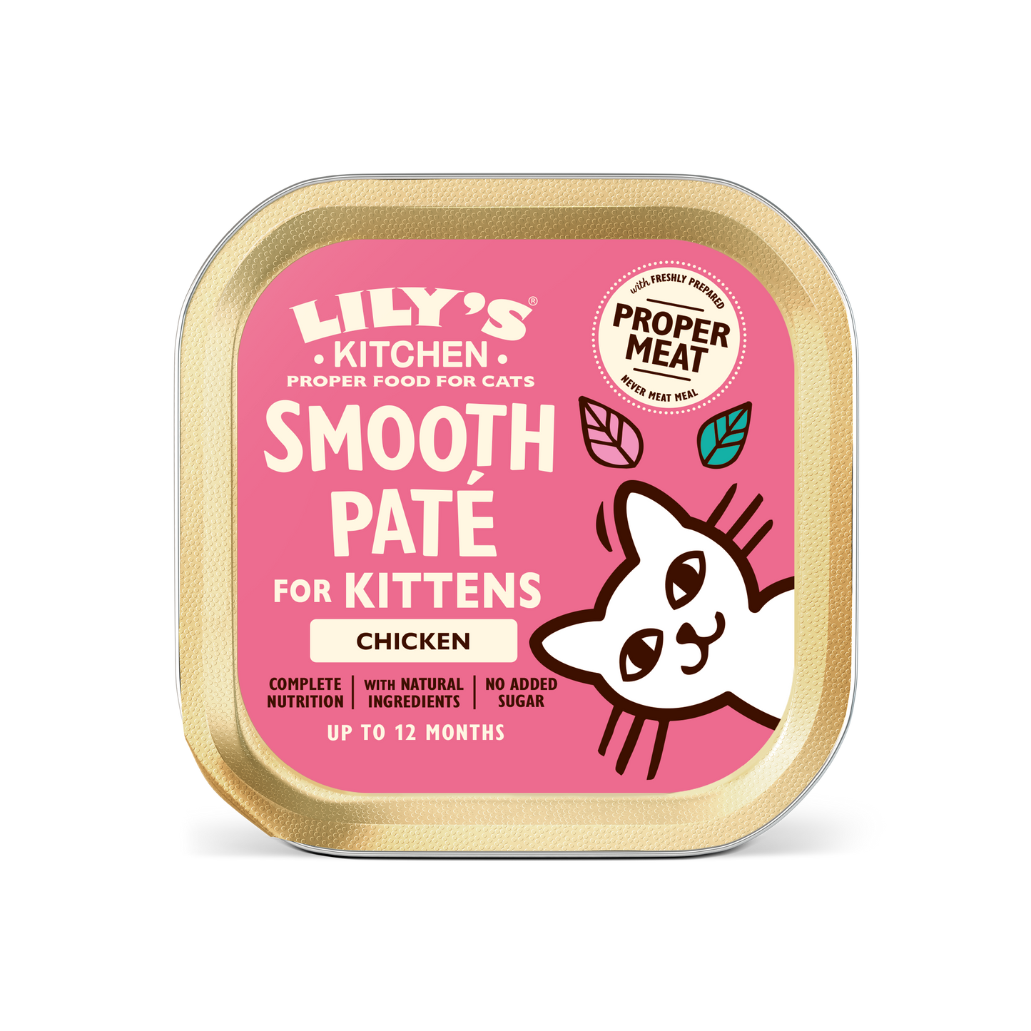 Lily's Kitchen 幼齡濕糧無穀物幼貓成長肉醬(85g)