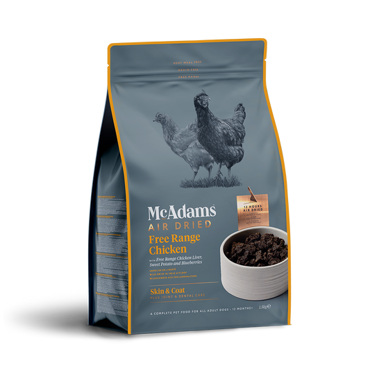 McAdams -  無穀物自由放養野雞肉風乾狗糧 400g