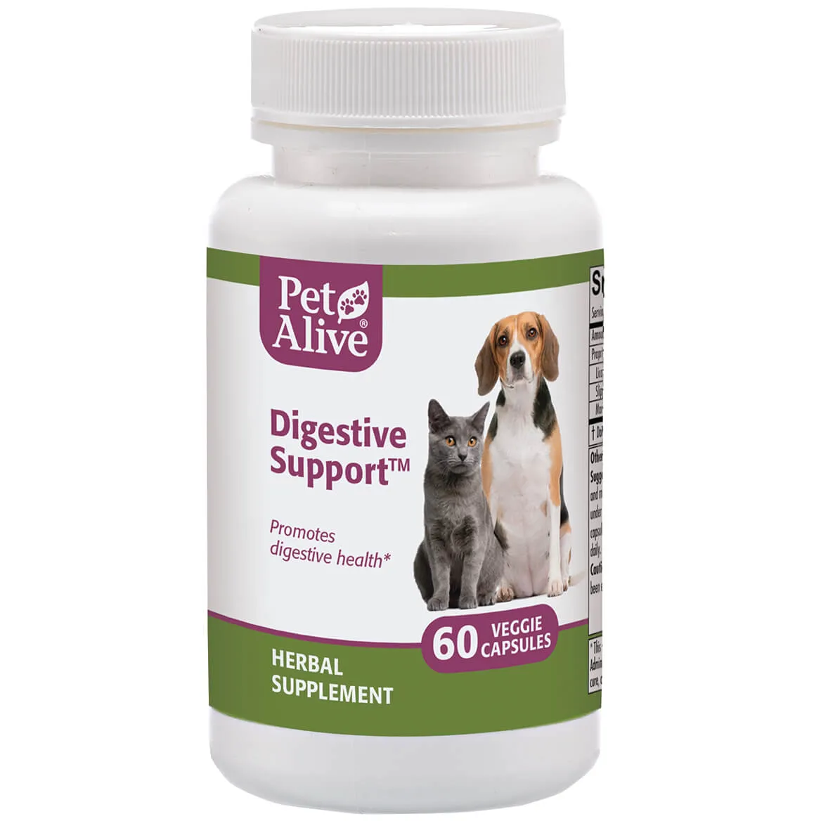 PetAlive - Digestive Support 維持消化系統正常 (60片)