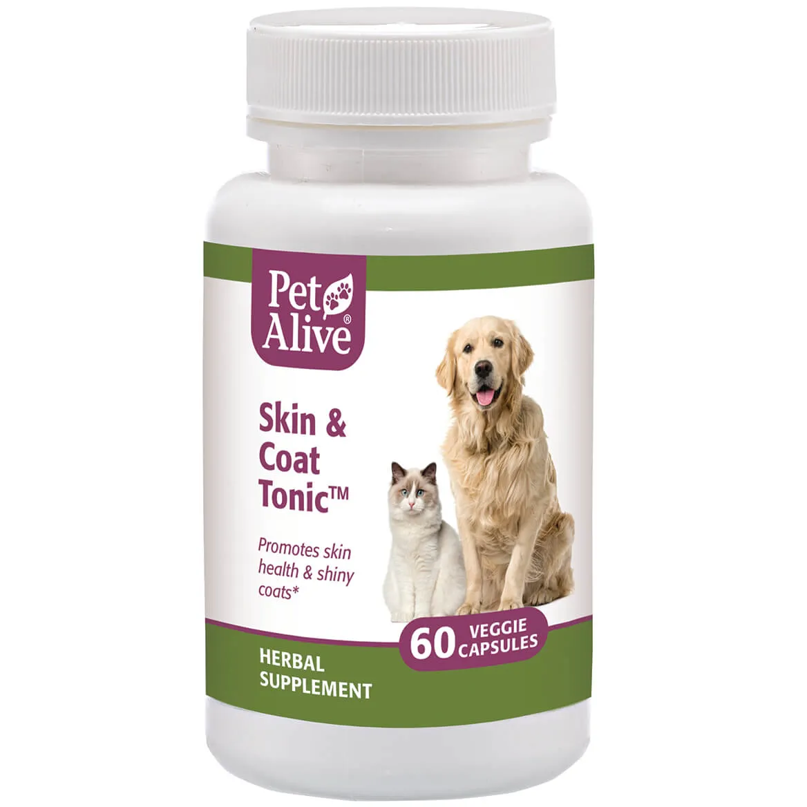 PetAlive - Skin & Coat Tonic 寵物毛髮及皮膚保養 (60片)