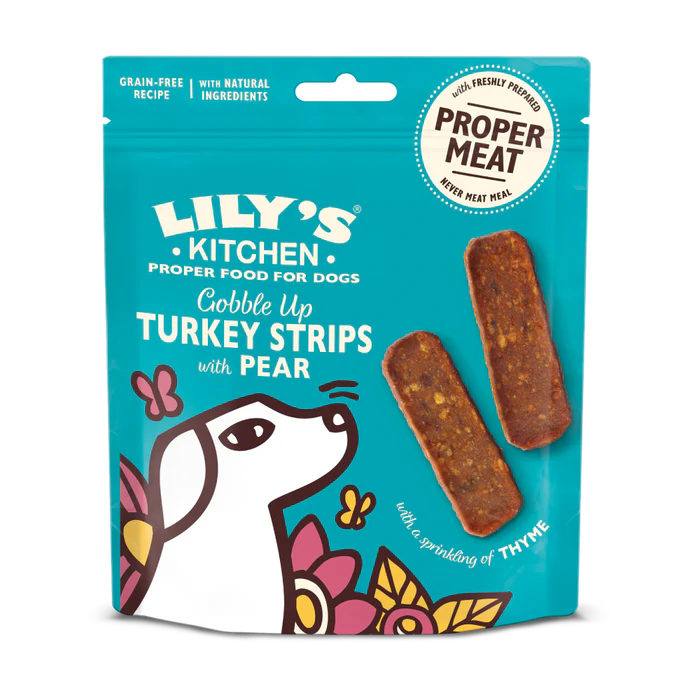 Lily's Kitchen 火雞肉條配梨子與百里香(70g)