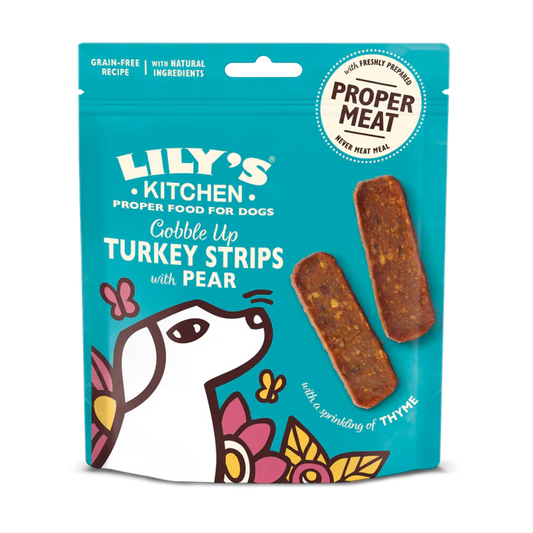 Lily's Kitchen 火雞肉條配梨子與百里香(70g)